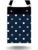 Navy & Gold Dots - Tall - Purse & Cover sold by CYA - Cover Your Assets