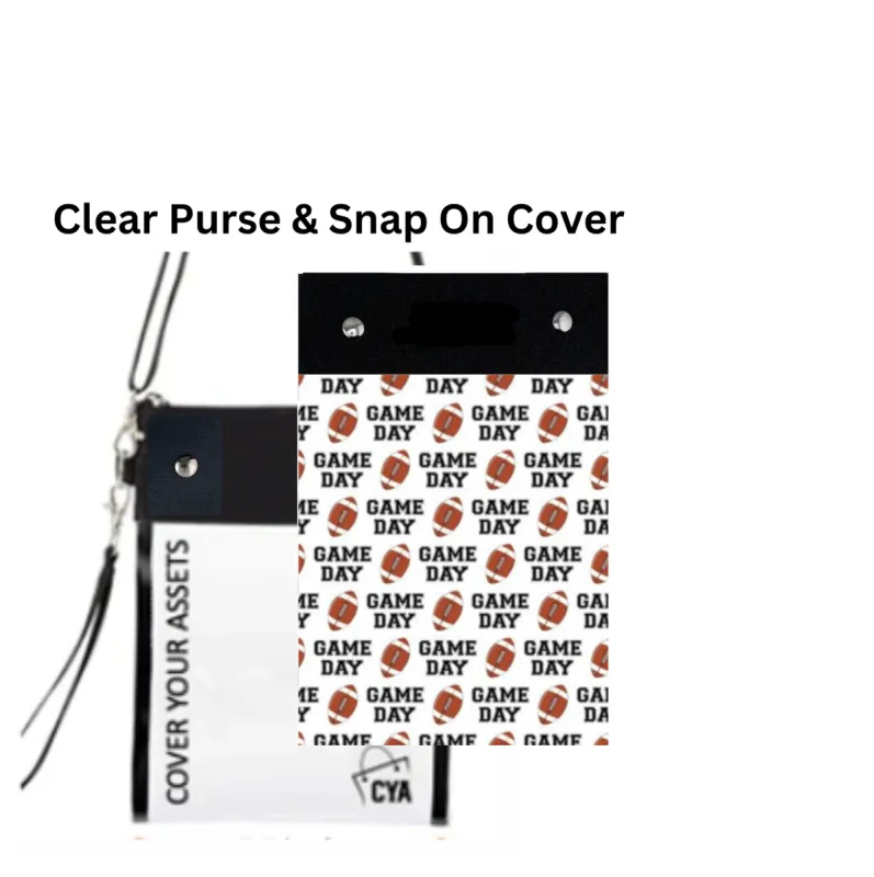 It's Game Day! Tall - Purse & Cover sold by CYA - Cover Your Assets