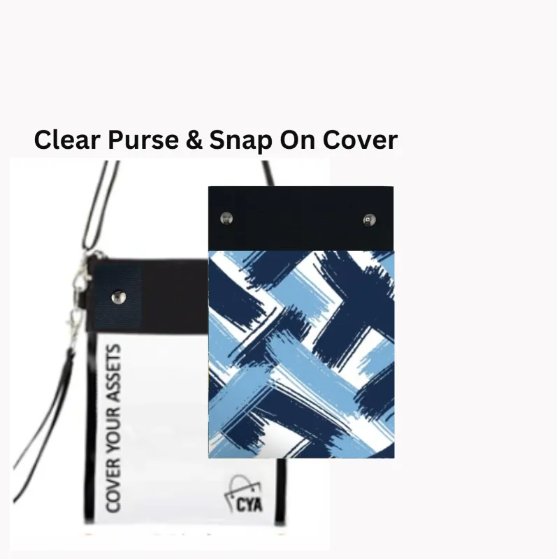 The Blues - Tall - Purse & Cover sold by CYA - Cover Your Assets