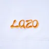 Lazo Fitted Crop Tank with Embroidery - White sold by Lazo