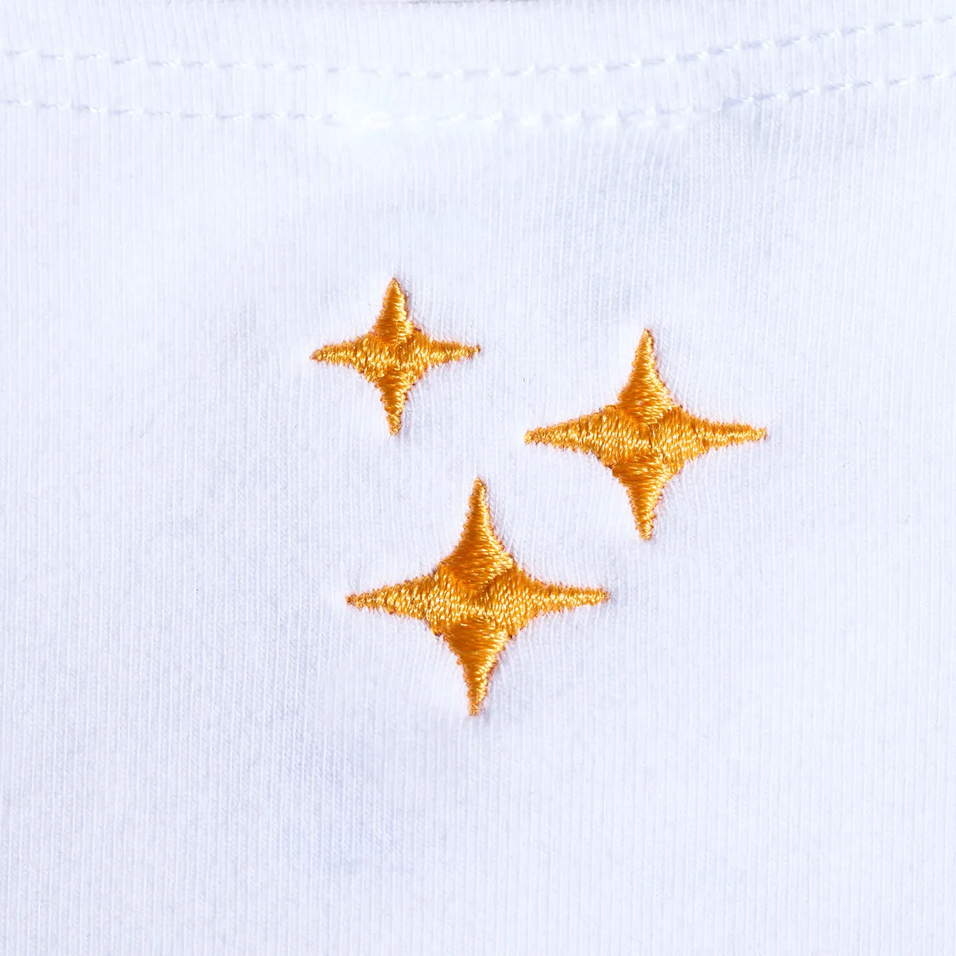 Lazo Fitted Crop Tank with Embroidery - White sold by Lazo product image thumbnail 4