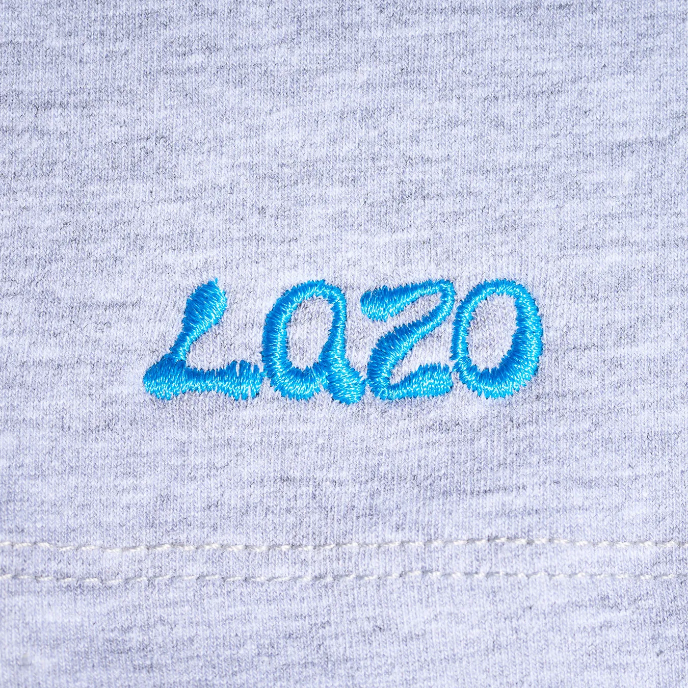 Lazo Fitted Crop Tank with Embroidery - Gray sold by Lazo product image thumbnail 3