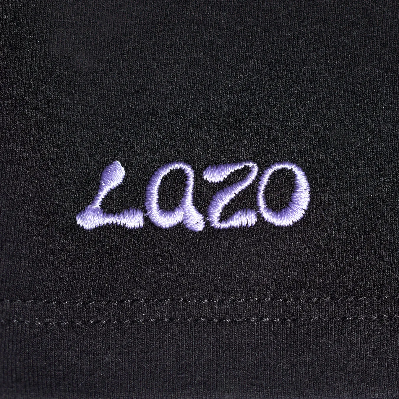 Lazo Fitted Crop Tank with Embroidery - Black sold by Lazo product image thumbnail 3