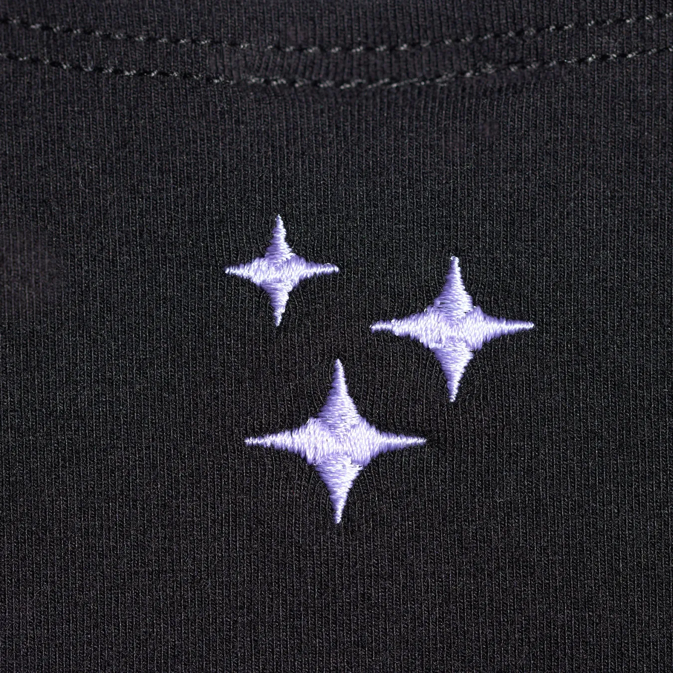 Lazo Fitted Crop Tank with Embroidery - Black sold by Lazo product image thumbnail 4