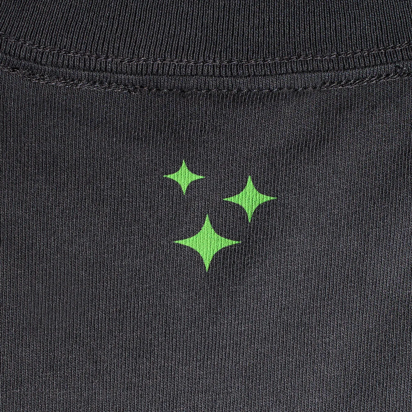 Lazo Crop Tee with Classic Logo - Faded Black sold by Lazo product image thumbnail 4