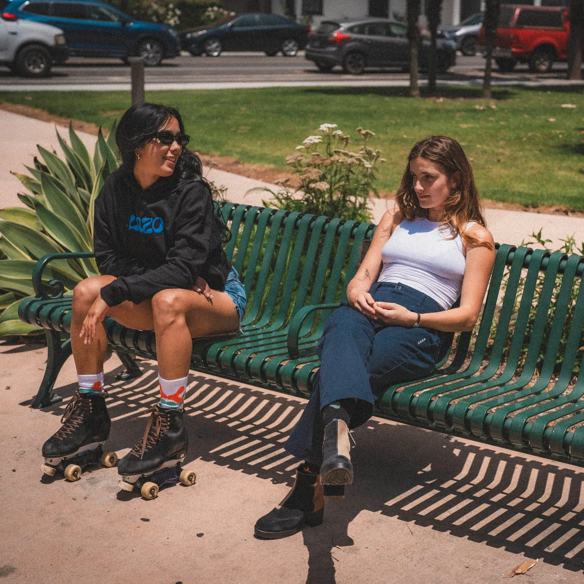 Lazo Crop Hoodie with Puff Print - Black sold by Lazo product image thumbnail 4