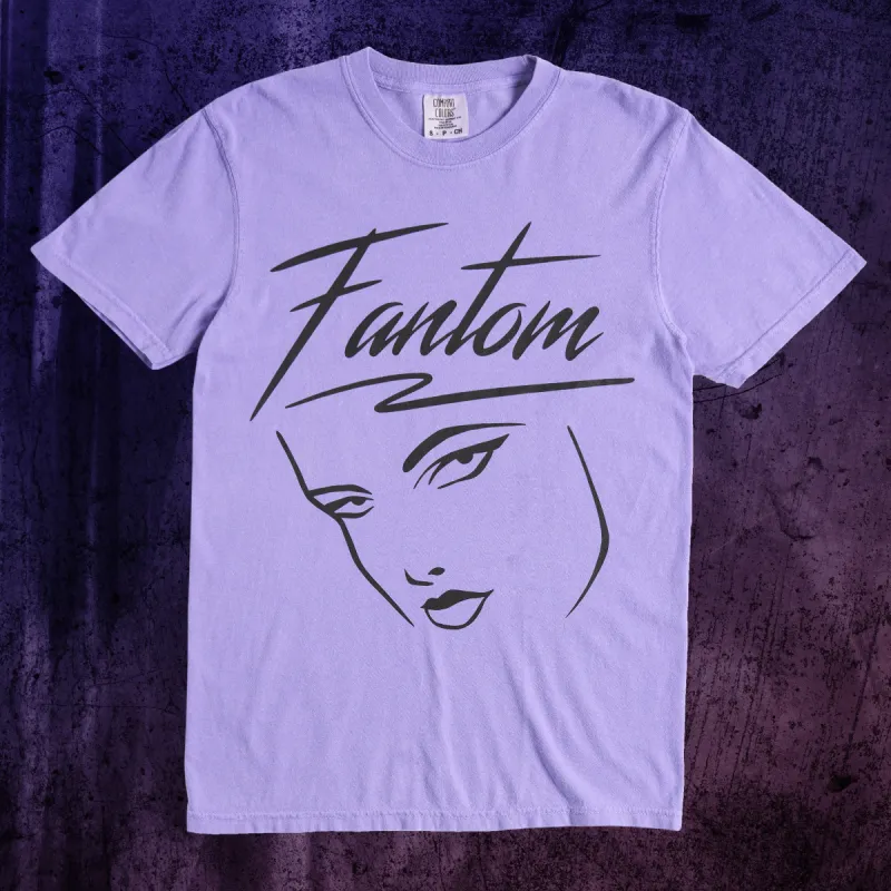 Fantom Night Girl Vintage Wash Violet T-Shirt sold by Lazo