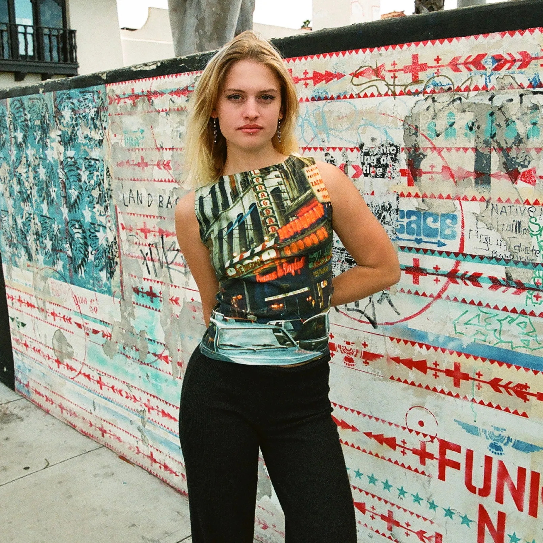 Paris Street Tank Top sold by Lazo product image thumbnail 3