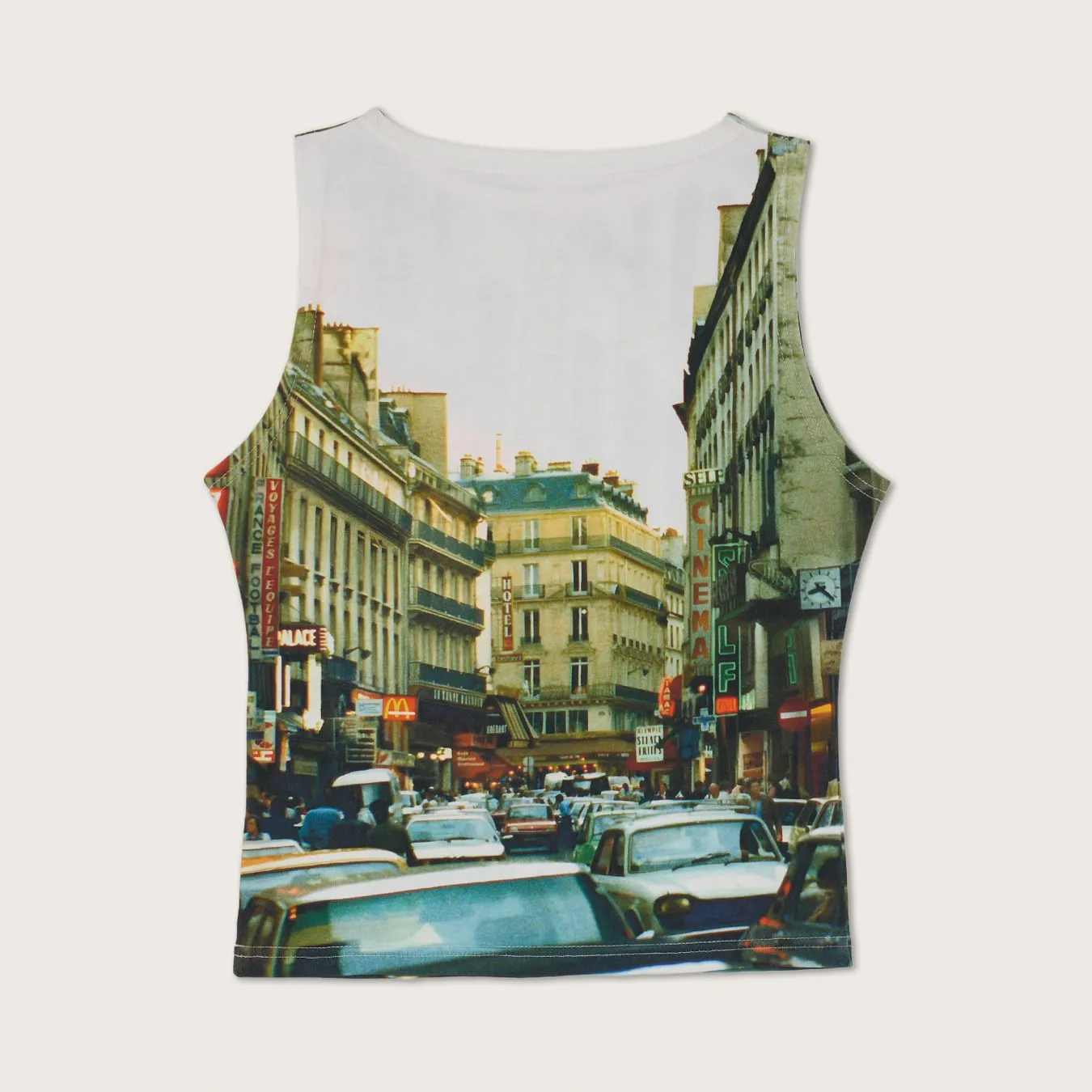 Paris Street Tank Top sold by Lazo product image thumbnail 2