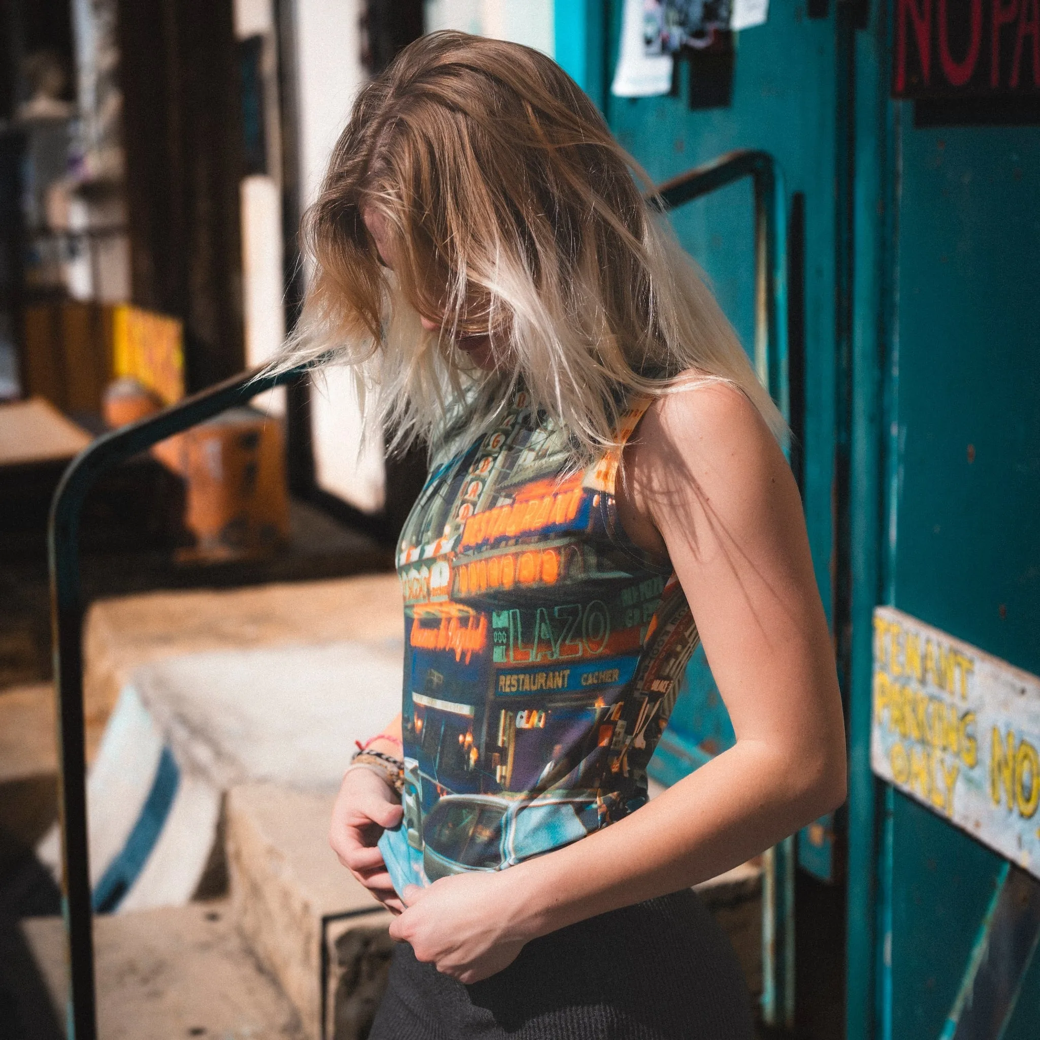 Paris Street Tank Top sold by Lazo product image thumbnail 4