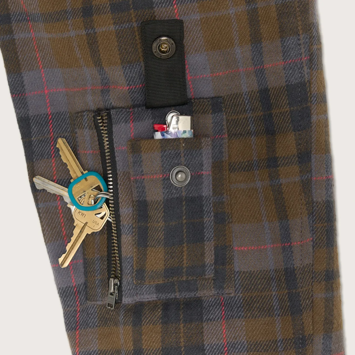 Lazo Plaid Bomber Jacket sold by Lazo product image thumbnail 5