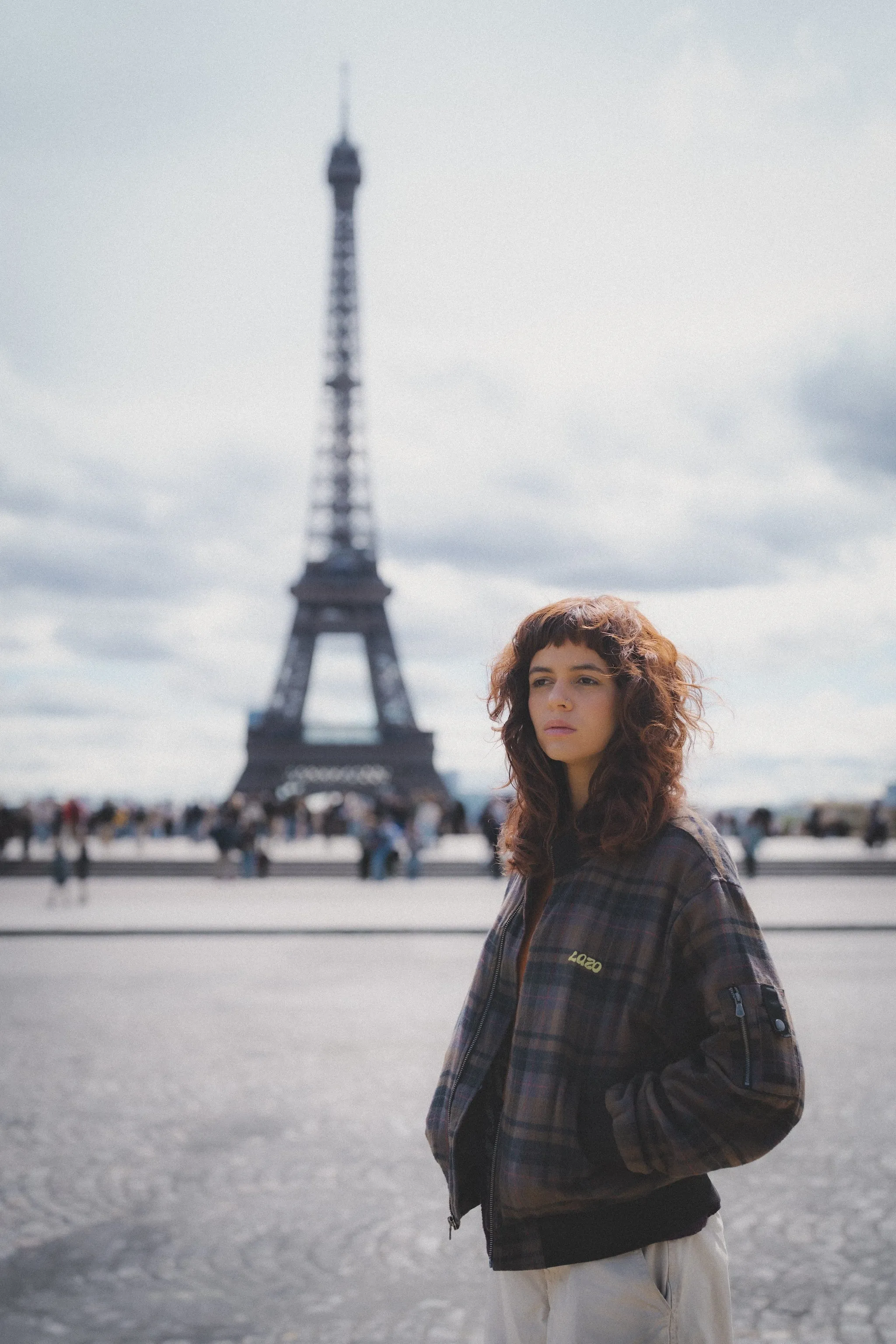 Lazo Plaid Bomber Jacket sold by Lazo product image thumbnail 4