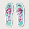 Halo Sneaker Tongue Graphic Morganite Pink/Milky Way White sold by Lazo