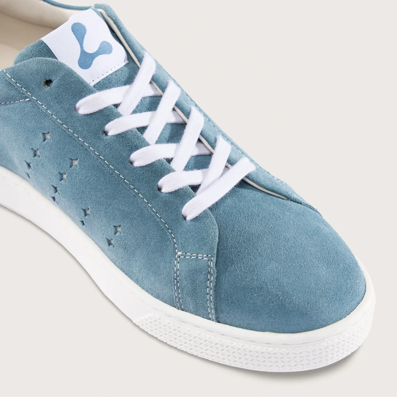 Halo Sneaker Tongue Graphic Aquamarine Blue/Smokey Quartz Grey sold by Lazo product image thumbnail 3