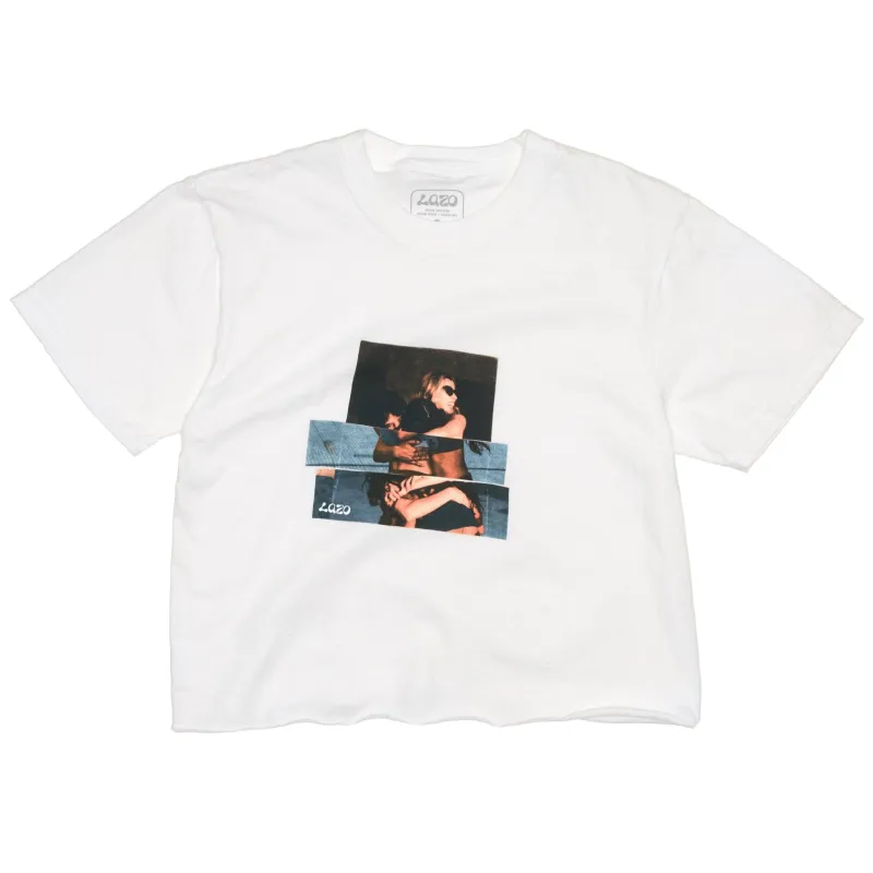 Lazo Collage T-Shirt - White sold by Lazo