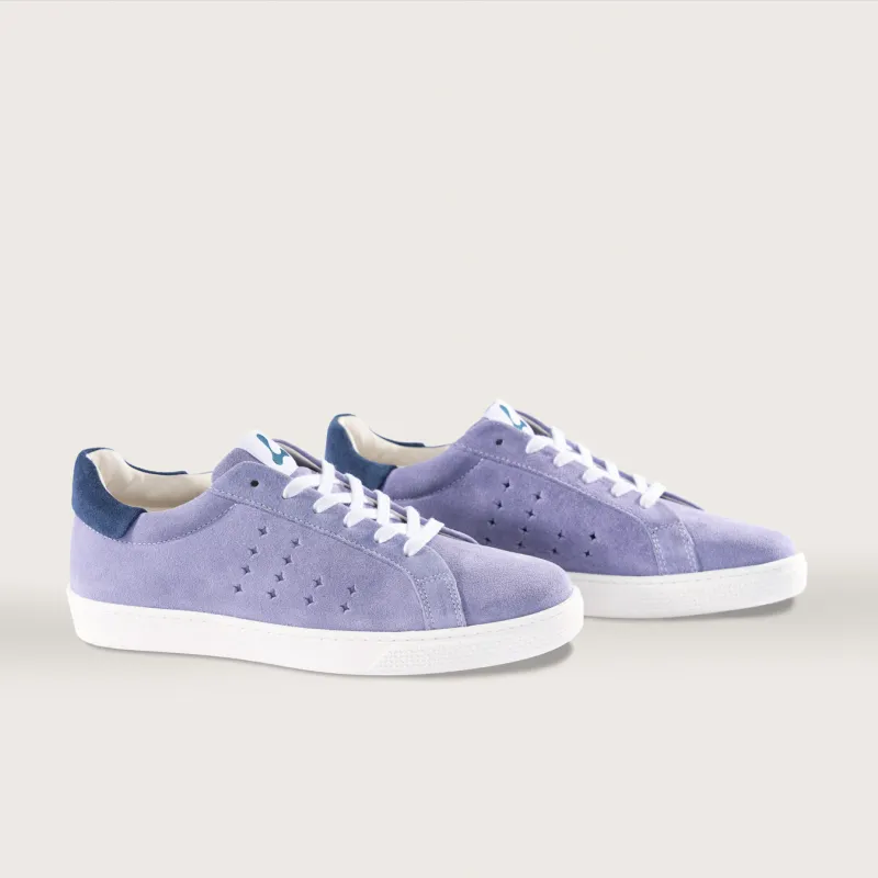 Halo Sneaker Tongue Graphic Galaxy Purple/Iolite Blue sold by Lazo