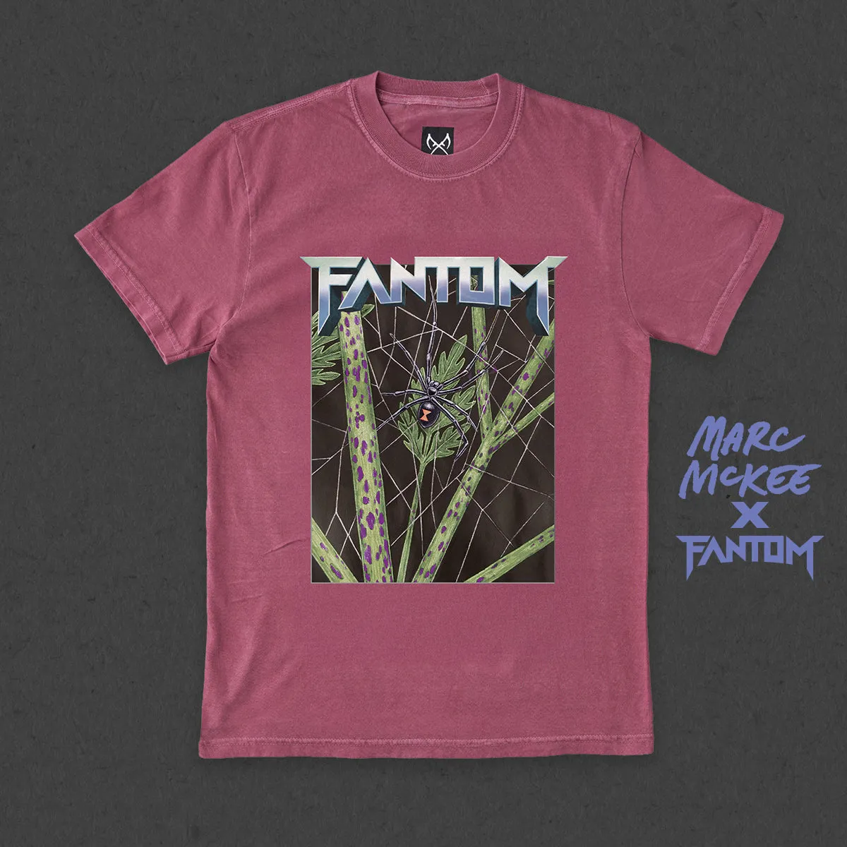 Fantom x Marc McKee Tee - Black Widow sold by Lazo