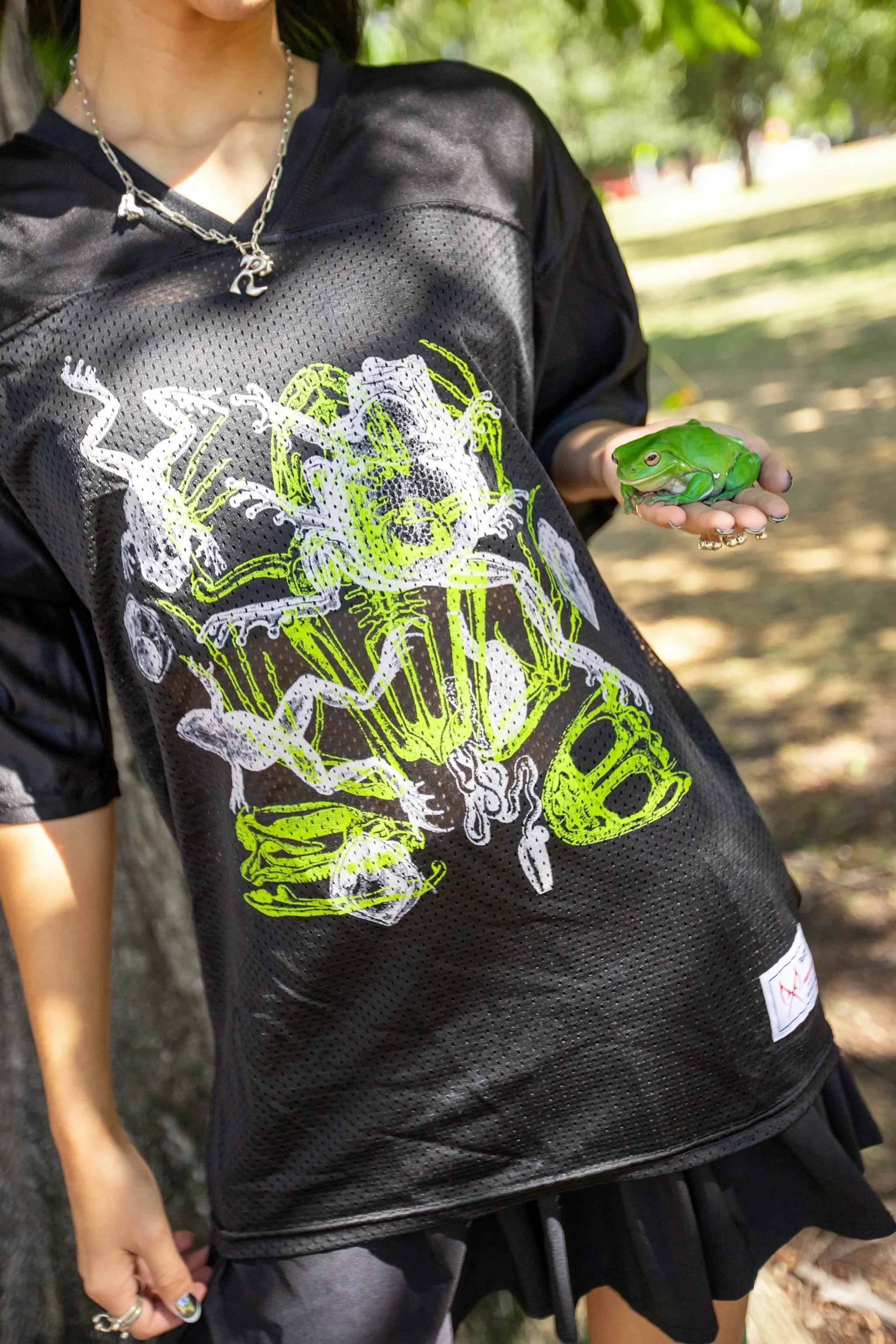 Fantom x Riblet - Frogs Bane Mesh Jersey sold by Lazo product image thumbnail 5