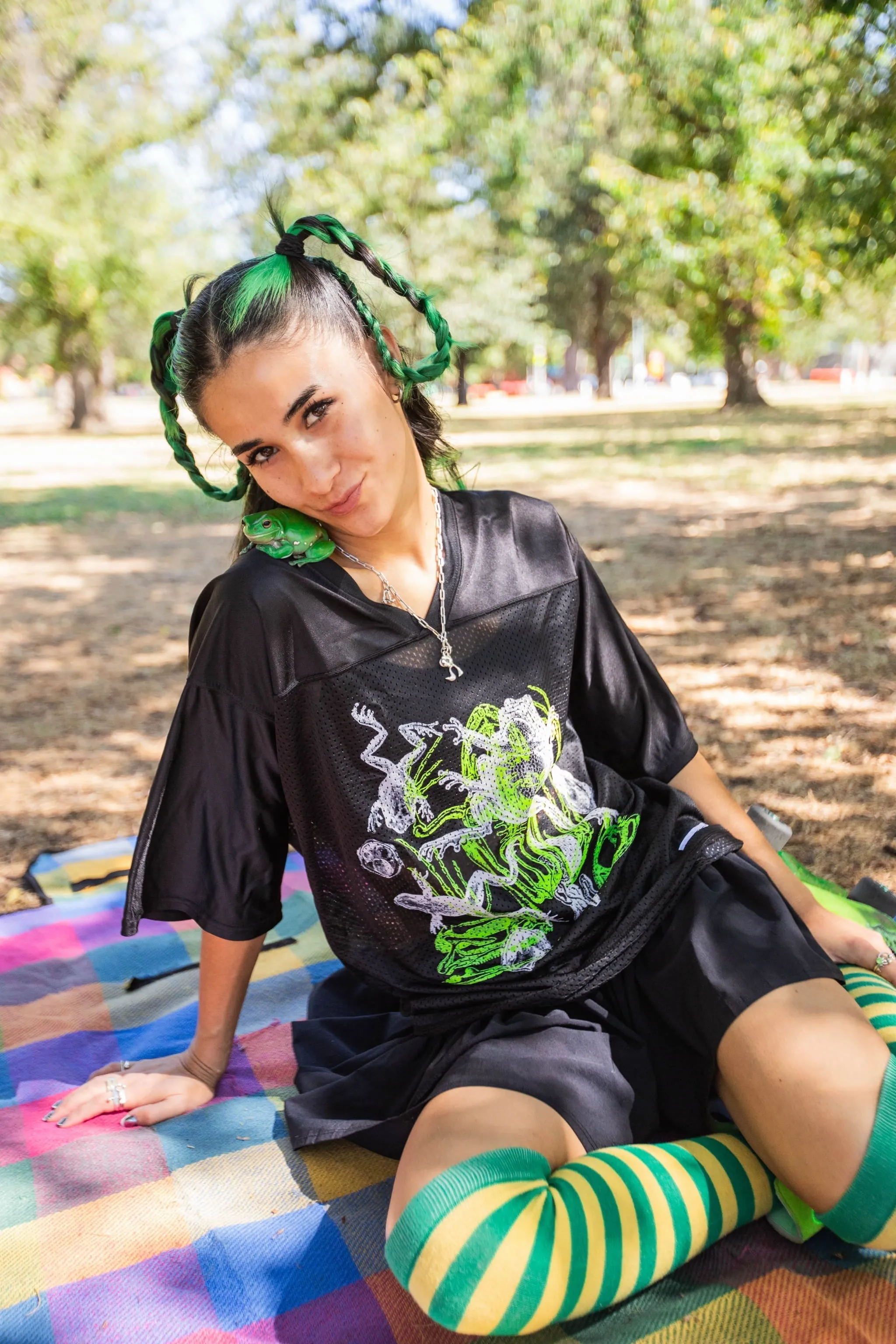 Fantom x Riblet - Frogs Bane Mesh Jersey sold by Lazo product image thumbnail 2