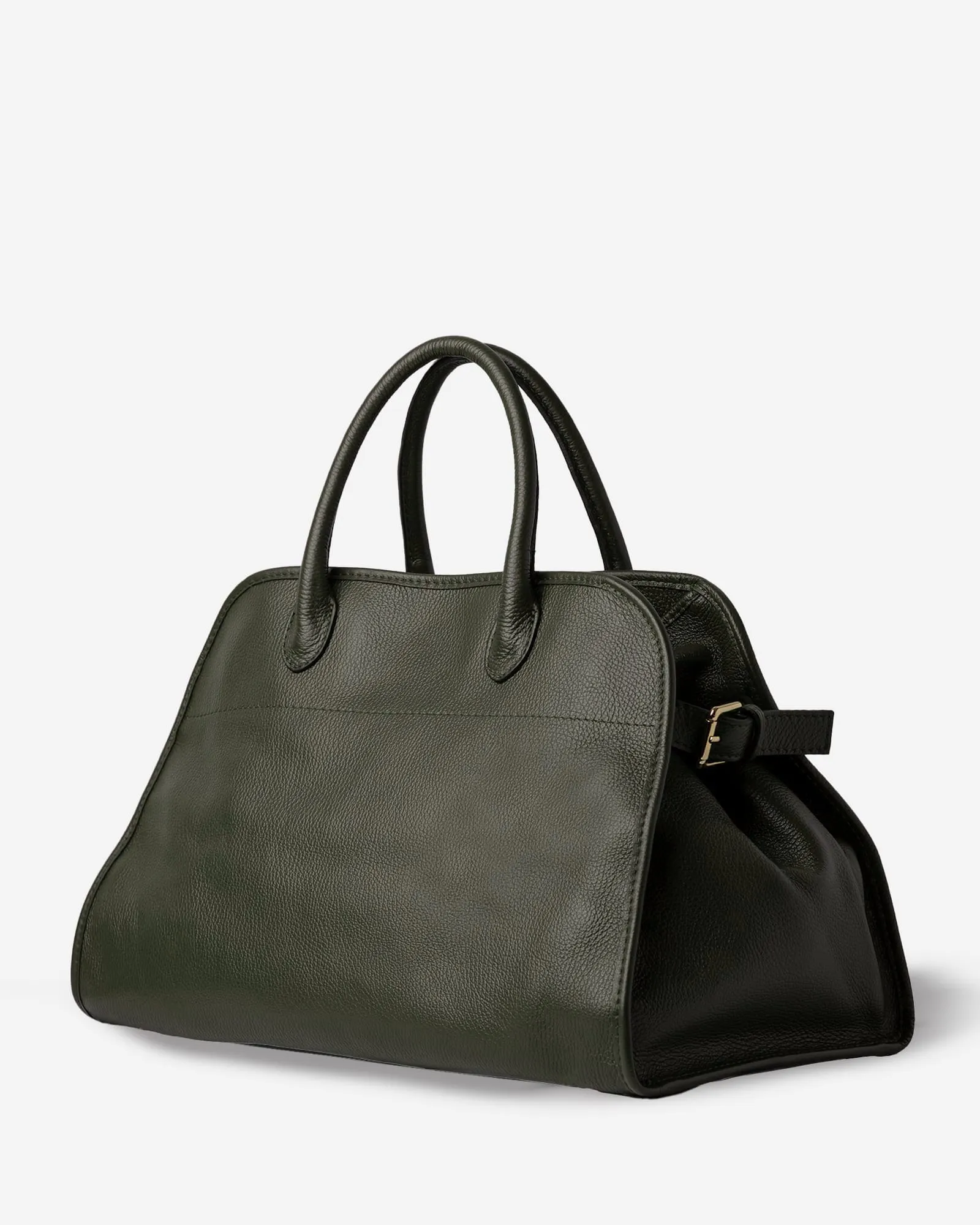 MADAME 43 EXTRA MAXI Olive Green Leather sold by MADBAG product image thumbnail 2