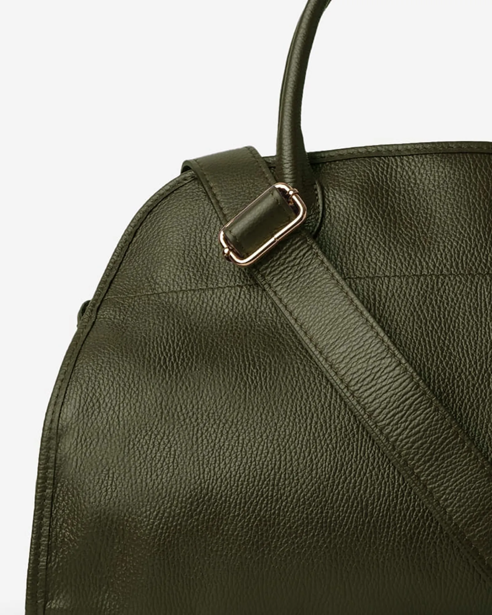 MADAME 43 EXTRA MAXI Olive Green Leather sold by MADBAG product image thumbnail 5