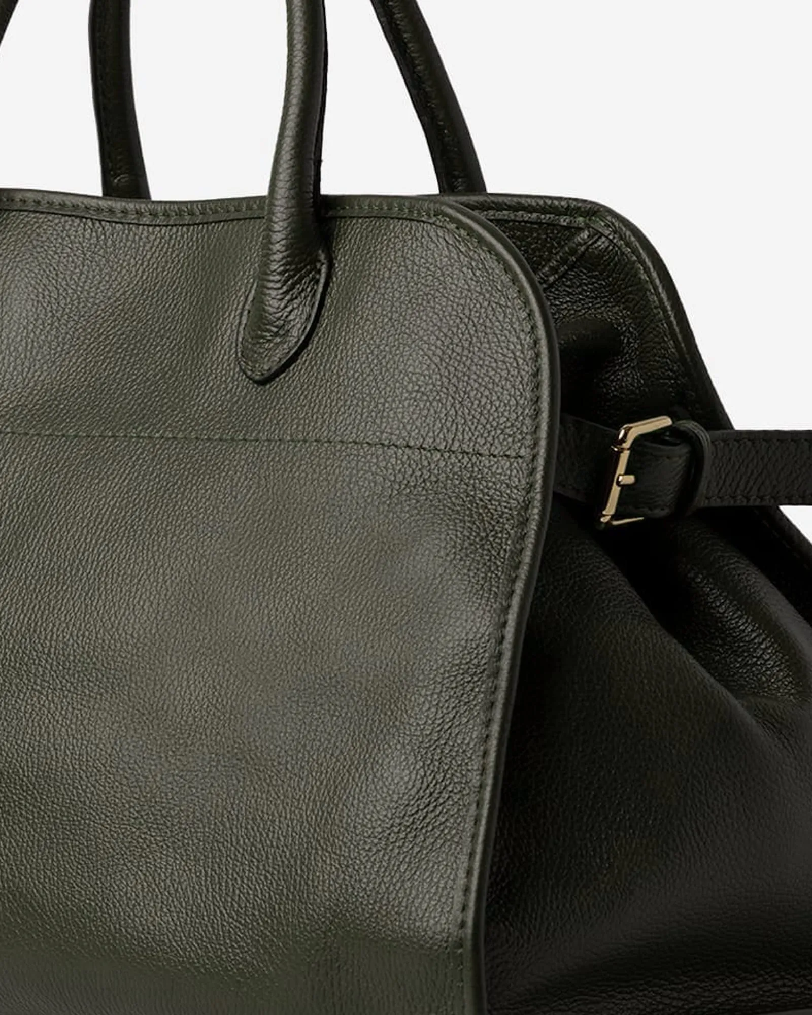 MADAME 43 EXTRA MAXI Olive Green Leather sold by MADBAG product image thumbnail 3