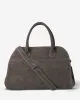 SOFT MADAME 37 MAXI Leather Suède Grey sold by MADBAG