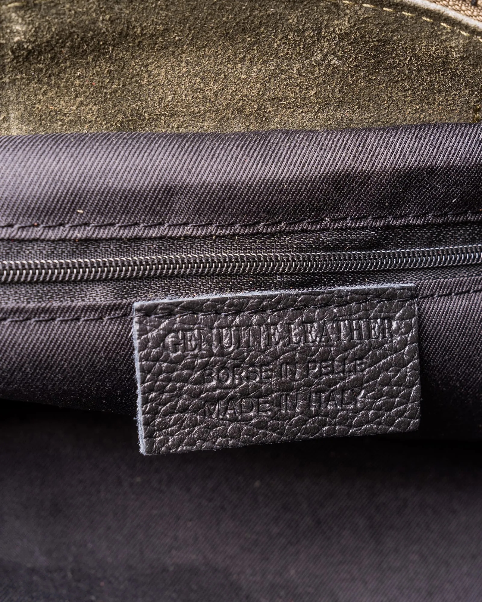 SOFT MADAME 37 MAXI Olive Green Suede Leather sold by MADBAG product image thumbnail 5