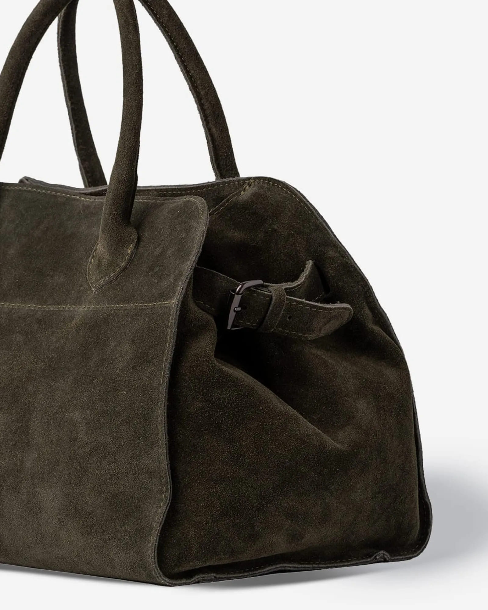 SOFT MADAME 37 MAXI Olive Green Suede Leather sold by MADBAG product image thumbnail 4