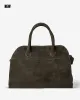 SOFT MADAME 37 MAXI Olive Green Suede Leather sold by MADBAG