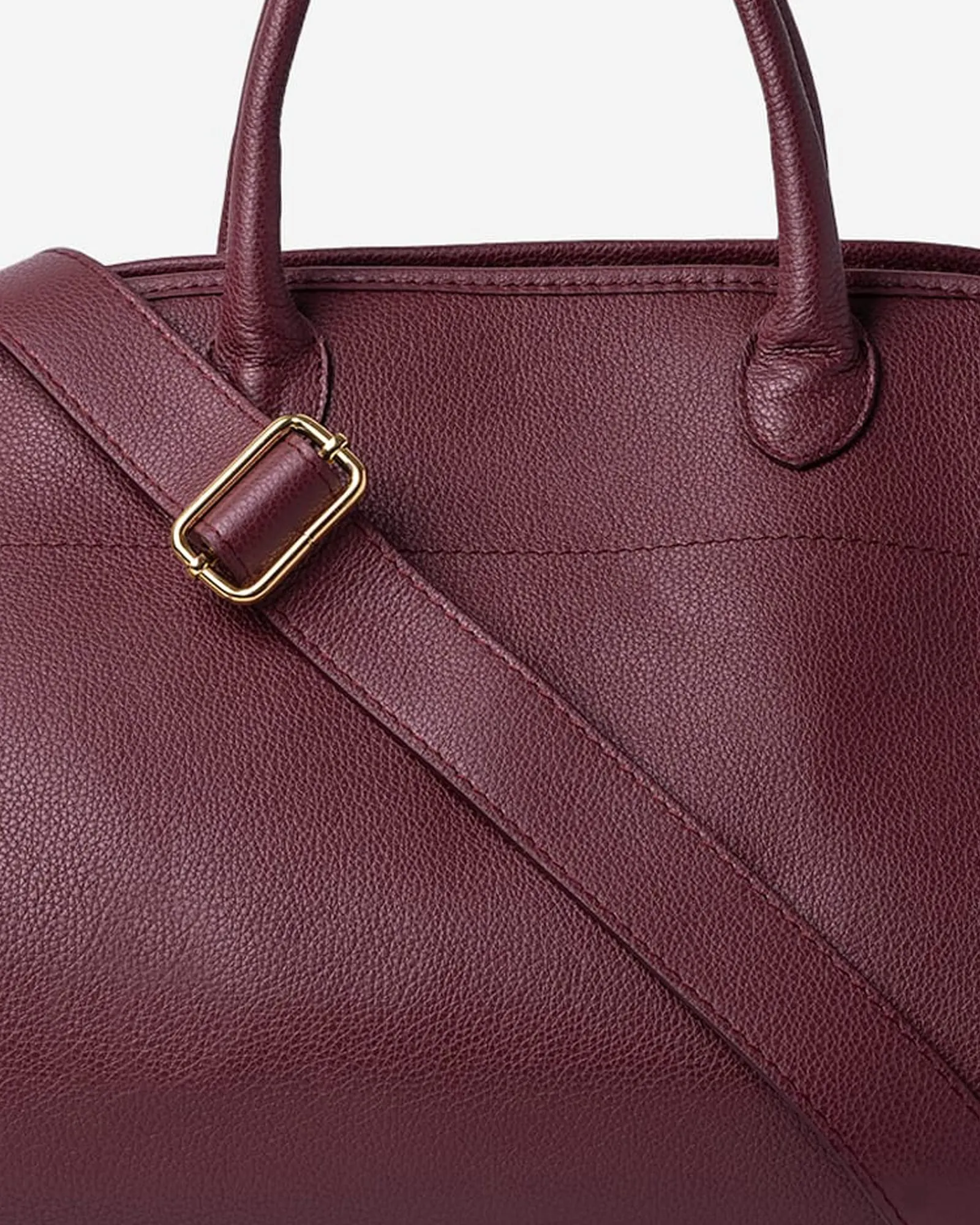 MADAME 43 EXTRA MAXI Bordeaux leather sold by MADBAG product image thumbnail 5