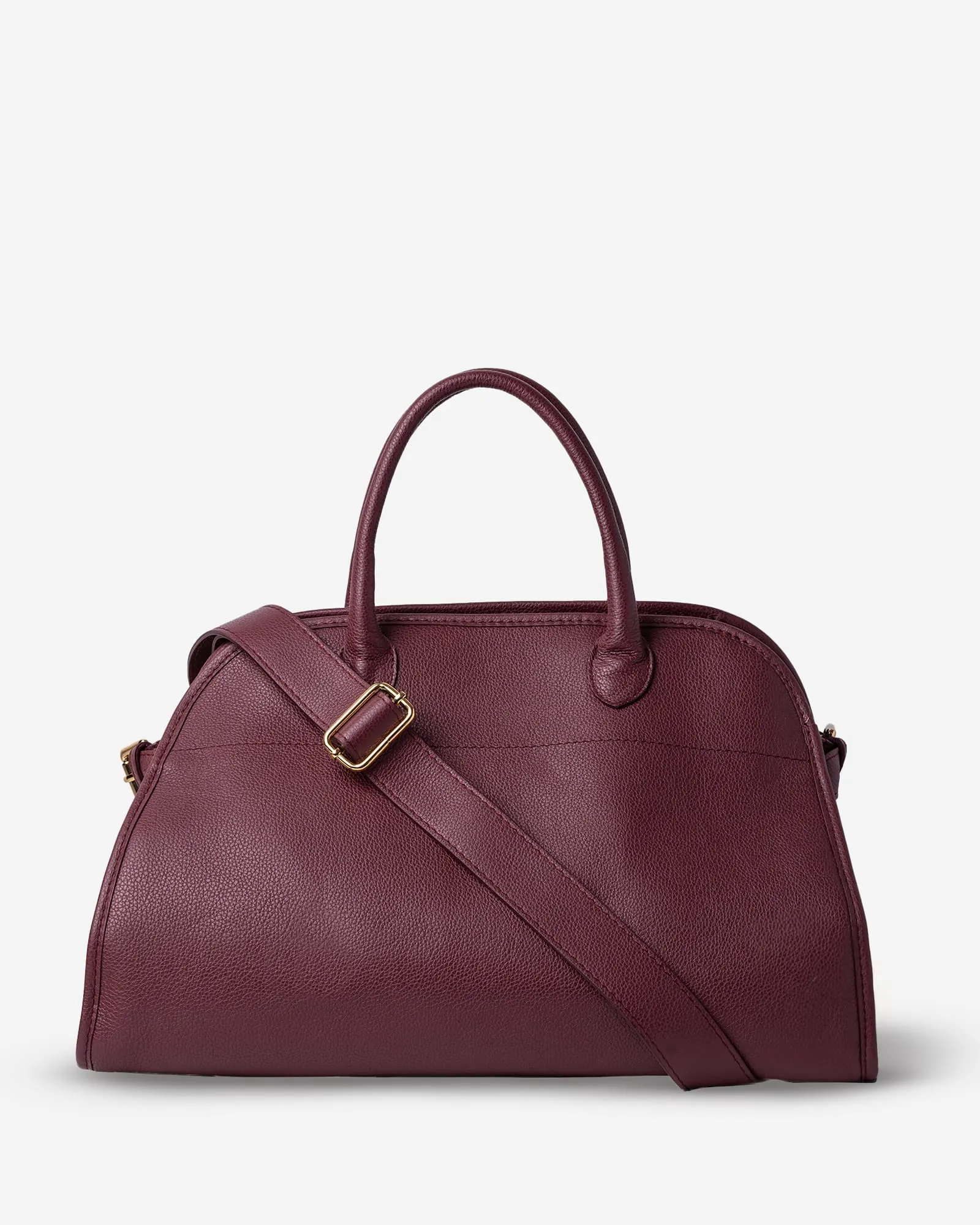 MADAME 43 EXTRA MAXI Bordeaux leather sold by MADBAG product image thumbnail 4