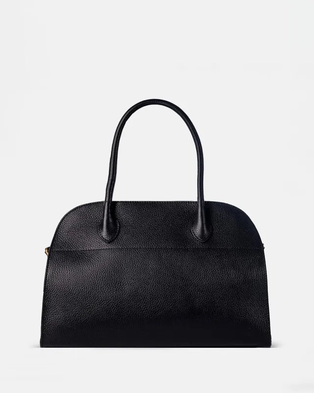 MADAME 32 MEDIUM Black Leather sold by MADBAG