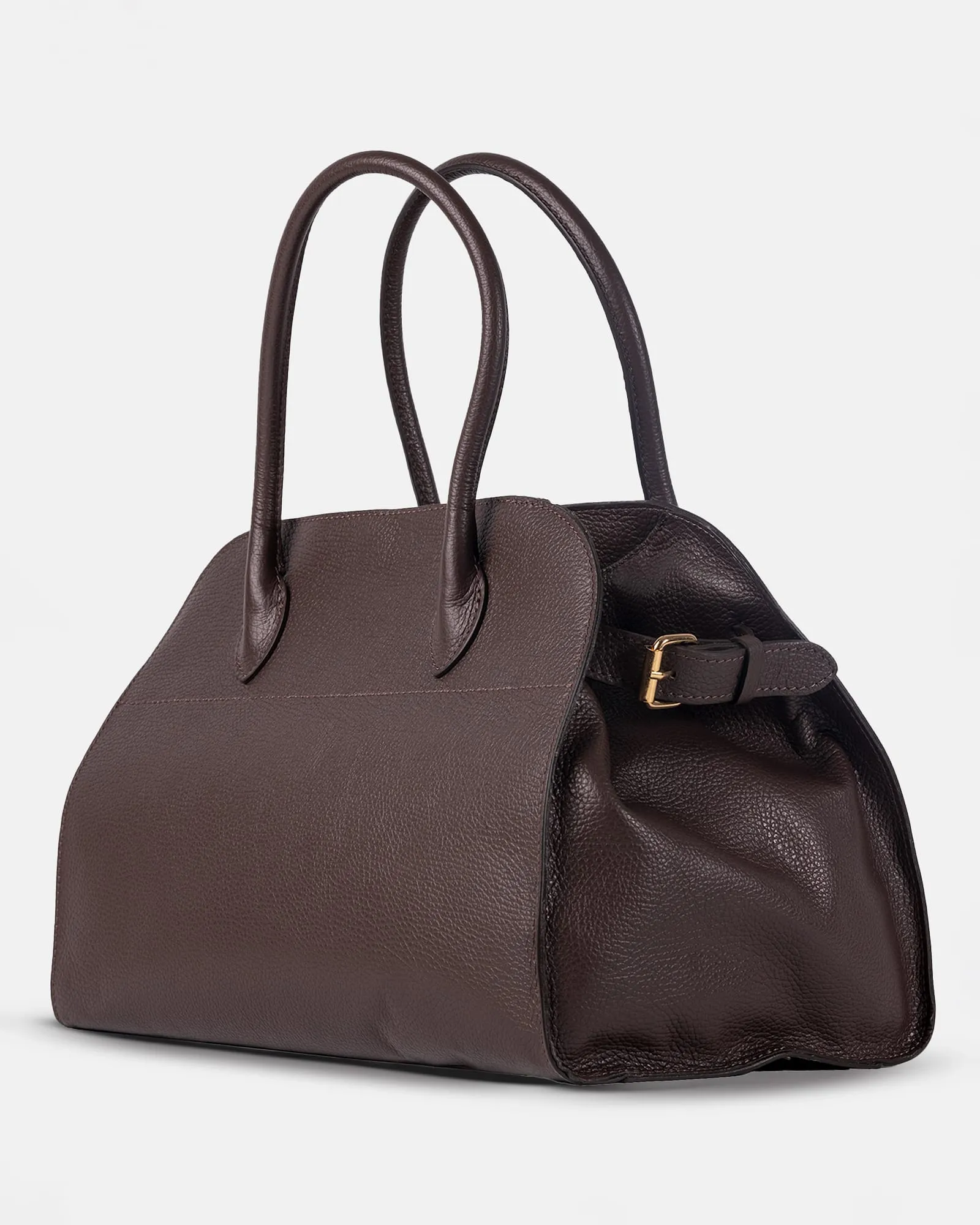 MADAME 37 MAXI Moka Leather sold by MADBAG product image thumbnail 5