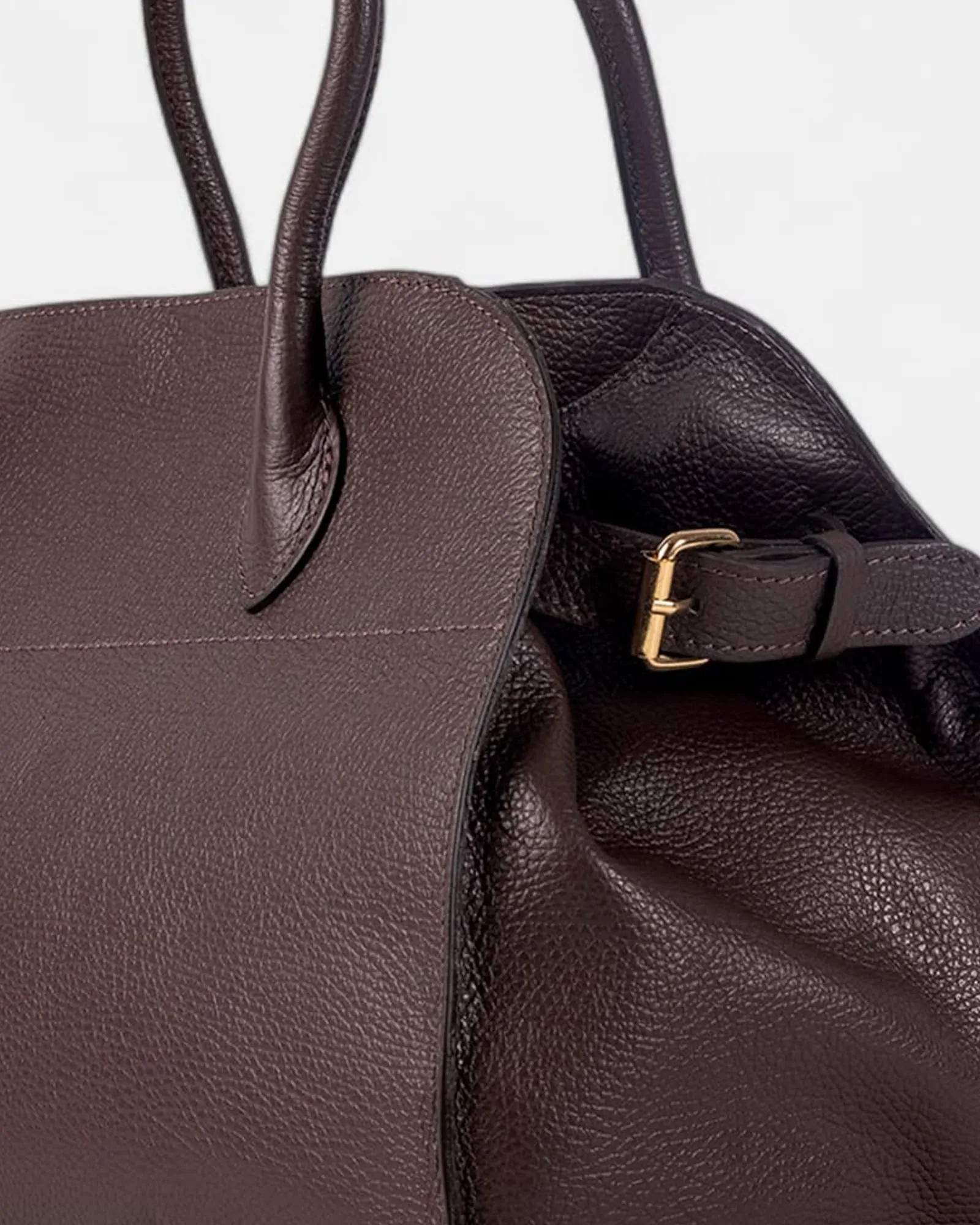 MADAME 37 MAXI Moka Leather sold by MADBAG product image thumbnail 4