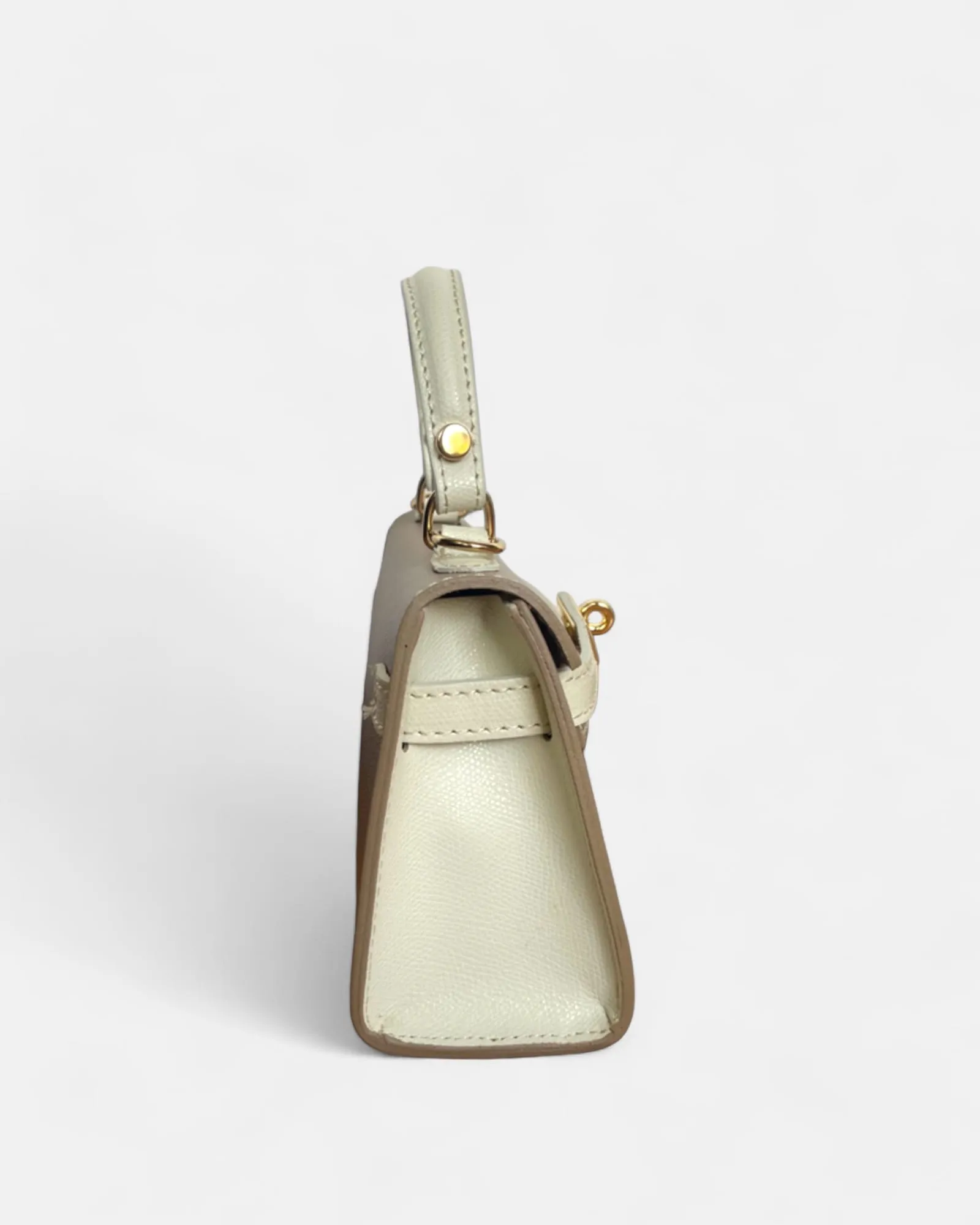 BUBBLE PARIS 20 Taupe/Cream Leather sold by MADBAG product image thumbnail 3