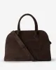 SOFT MADAME 39 MAXI Dark Moka Suede Leather sold by MADBAG