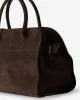 SOFT MADAME 39 MAXI Dark Moka Suede Leather sold by MADBAG