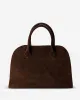 SOFT MADAME 39 MAXI Dark Moka Suede Leather sold by MADBAG