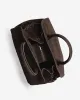 SOFT MADAME 39 MAXI Dark Moka Suede Leather sold by MADBAG