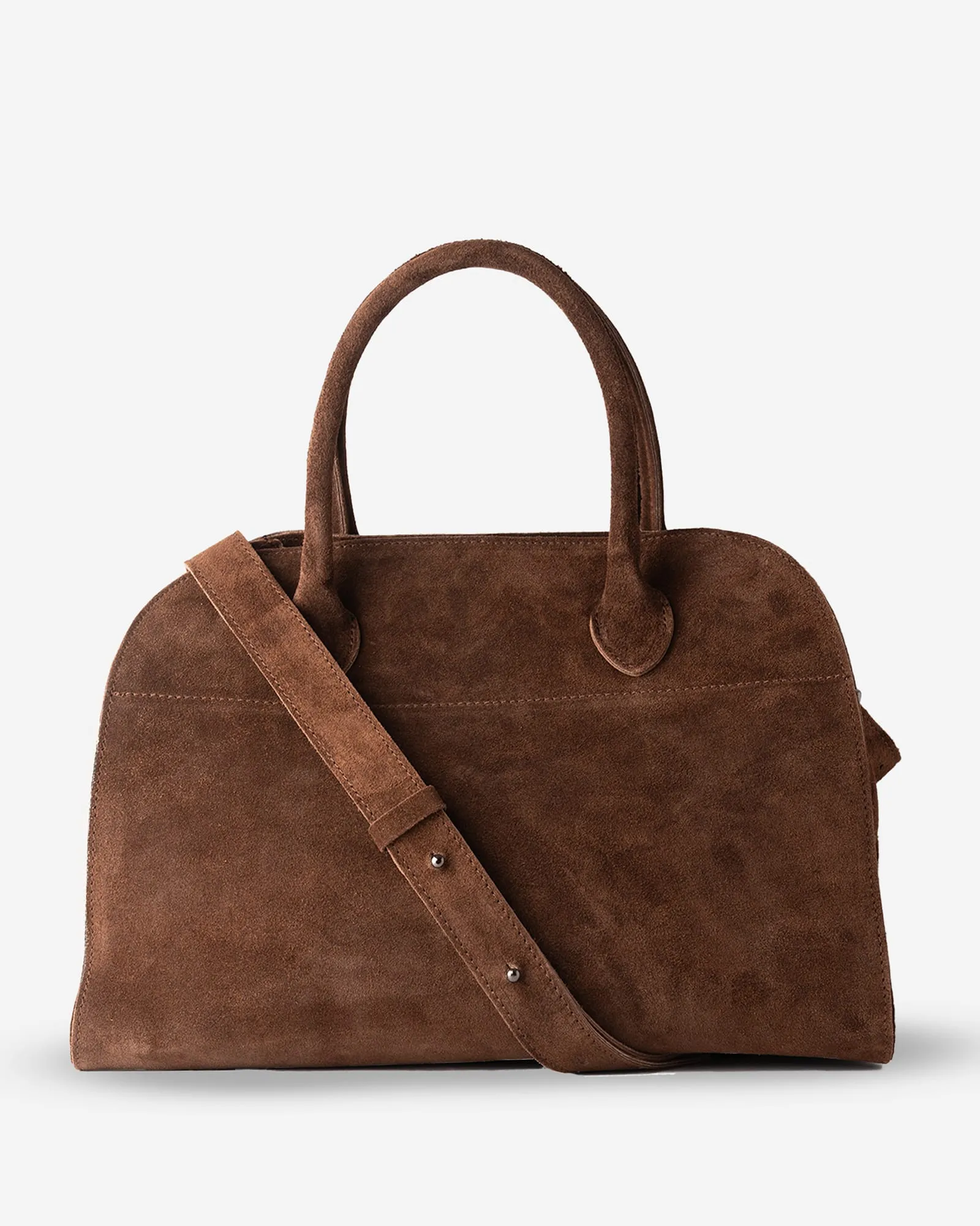 SOFT MADAME 37 MAXI Moka Suede Leather sold by MADBAG product image thumbnail 3