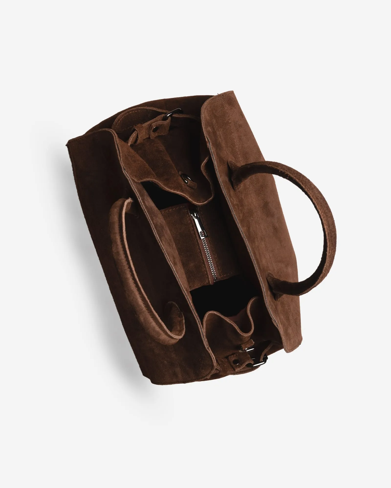 SOFT MADAME 37 MAXI Moka Suede Leather sold by MADBAG product image thumbnail 4