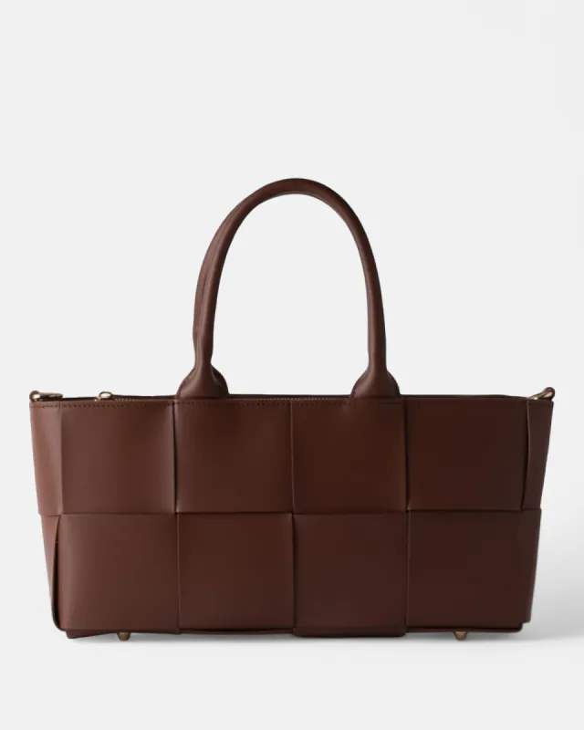 VENICE Moka Leather sold by MADBAG