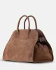 MADAME 43 EXTRA MAXI Dove Grey Suede Leather sold by MADBAG