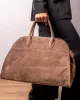 MADAME 43 EXTRA MAXI Dove Grey Suede Leather sold by MADBAG