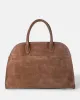 MADAME 43 EXTRA MAXI Dove Grey Suede Leather sold by MADBAG