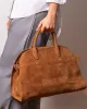 MADAME 43 EXTRA MAXI Suede Leather Camel sold by MADBAG