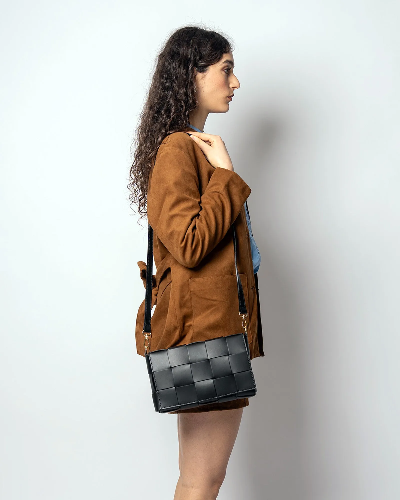 MINA Black Nappa Leather sold by MADBAG product image thumbnail 3