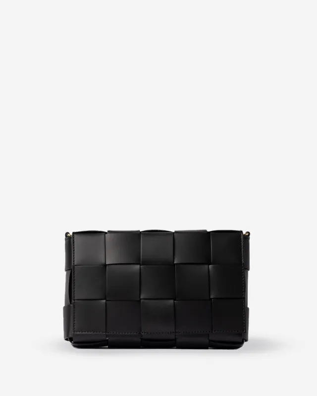 MINA Black Nappa Leather sold by MADBAG