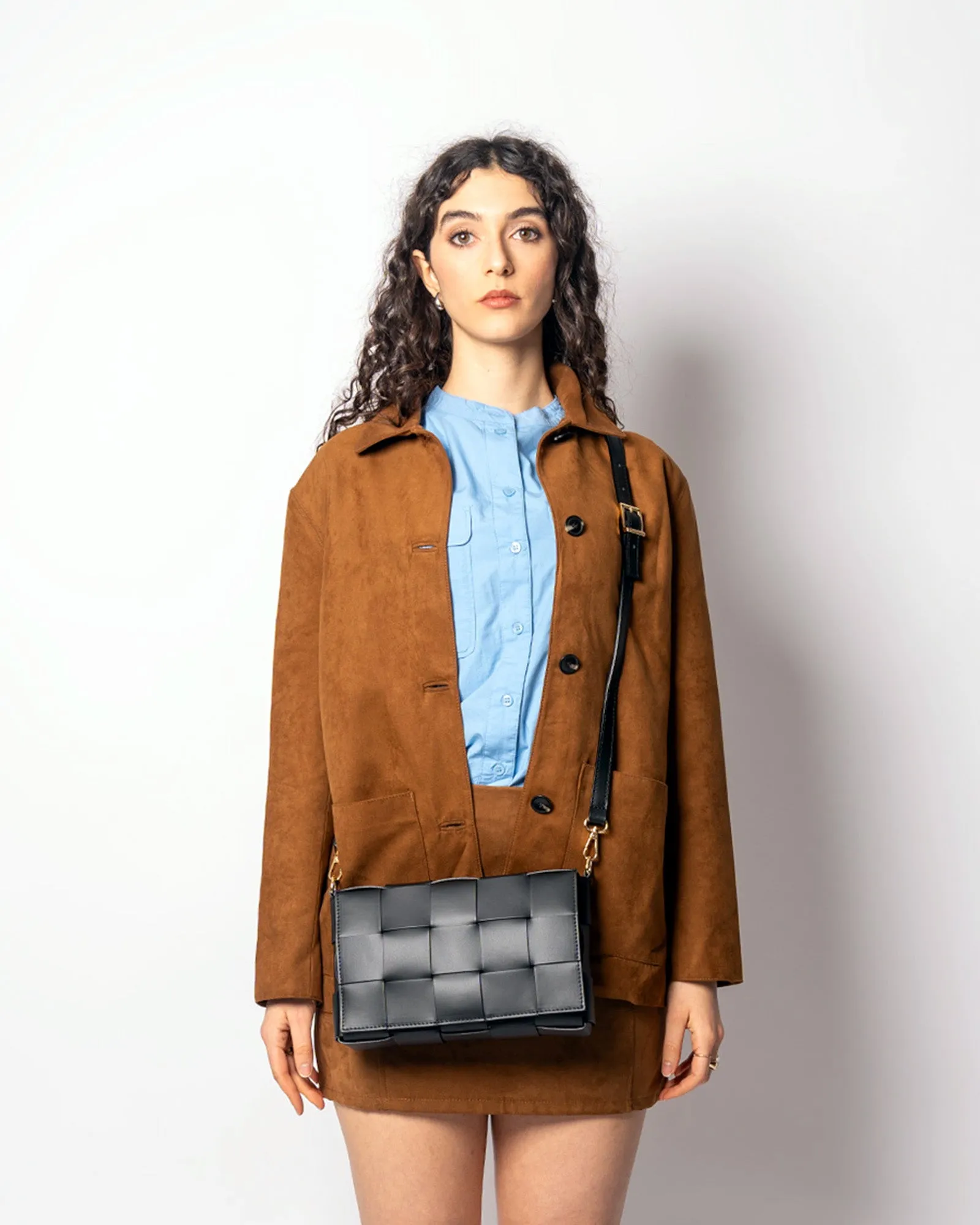 MINA Black Nappa Leather sold by MADBAG product image thumbnail 2